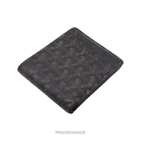 🔴 Goyard Florentin Bifold Wallet - Black Goyardine - Picture 3 of 9